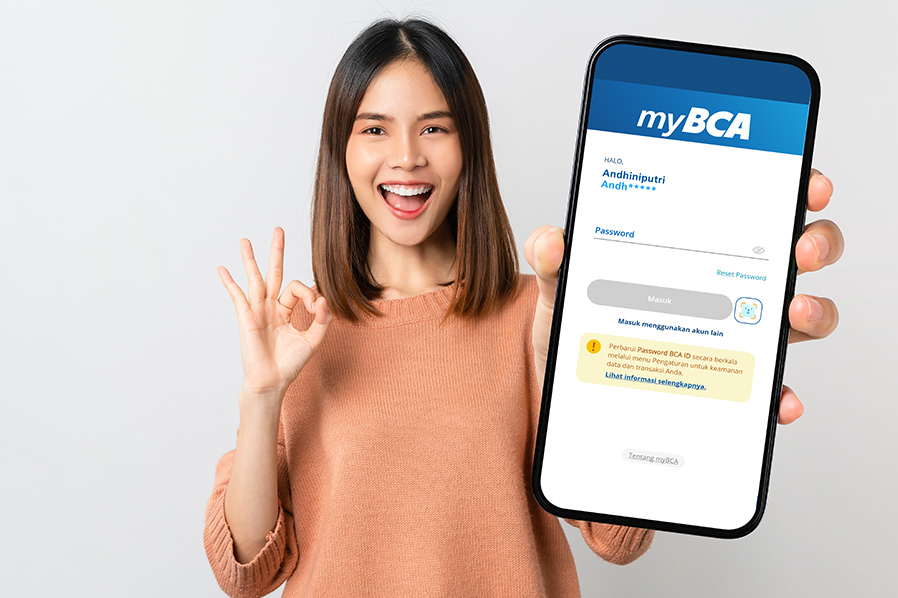 Bank BCA meluncurkan layanan paylater di aplikasi myBCA.
